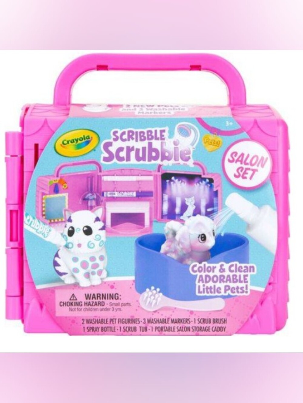 Crayola Scribble Scrubbie Salon Set